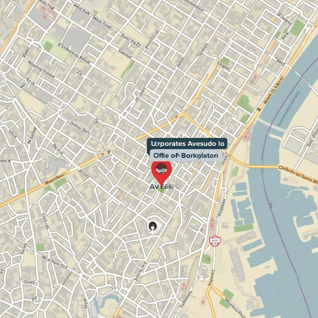 Mapa de ubicación de nuestras oficinas